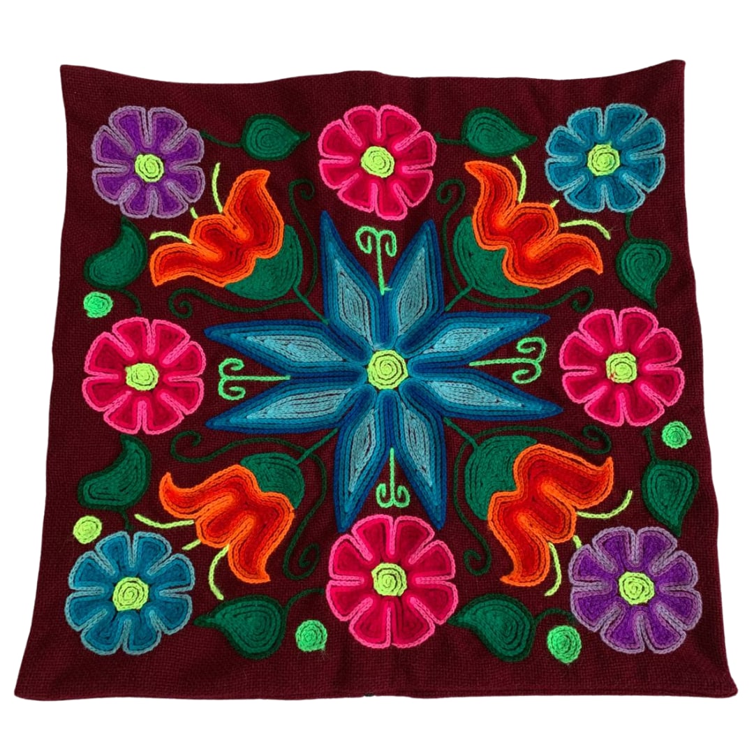 Decorative Floral Pillow